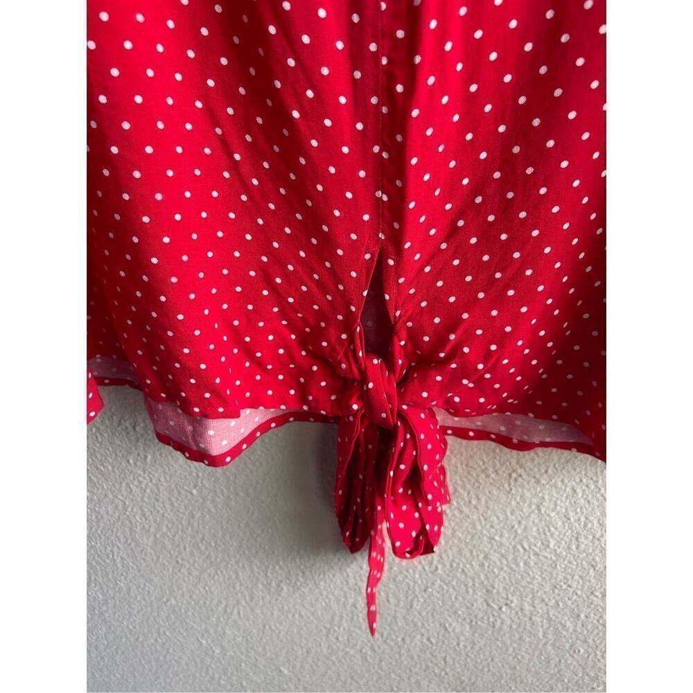 ❤️Mossimo Supply Polka Dot Crop Top - Picture 3 of 7
